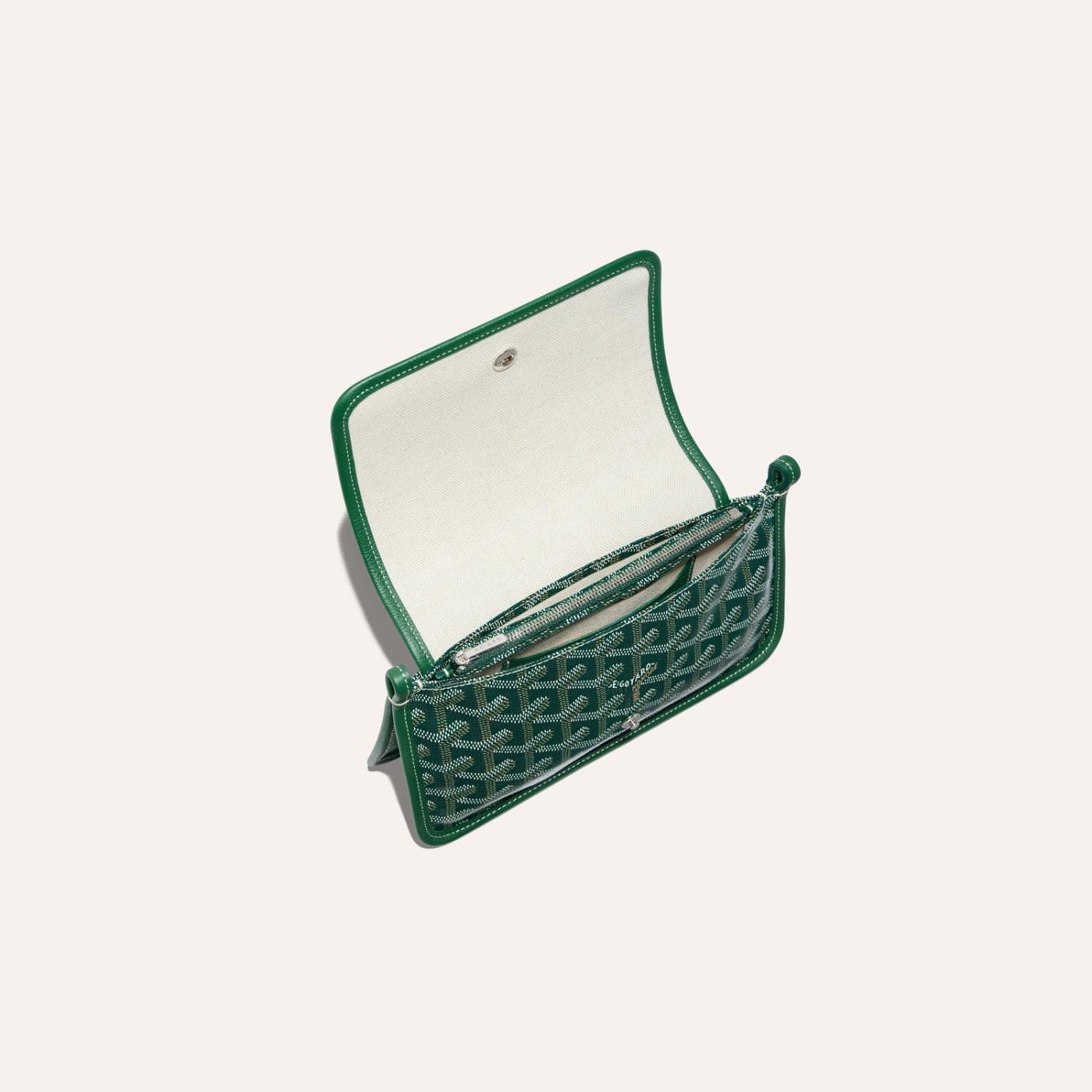 Goyard Plumet Pocket Wallet Green - Image 4